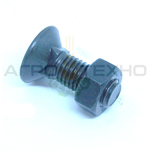 М12x35 (10.9) DIN608 - Болт з гайкою для плуга