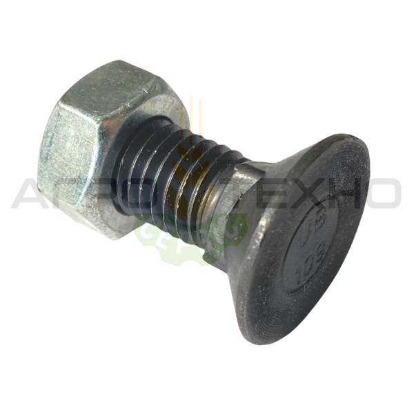 М14x40 DIN608 - Болт з гайкою для плуга (10.9) 