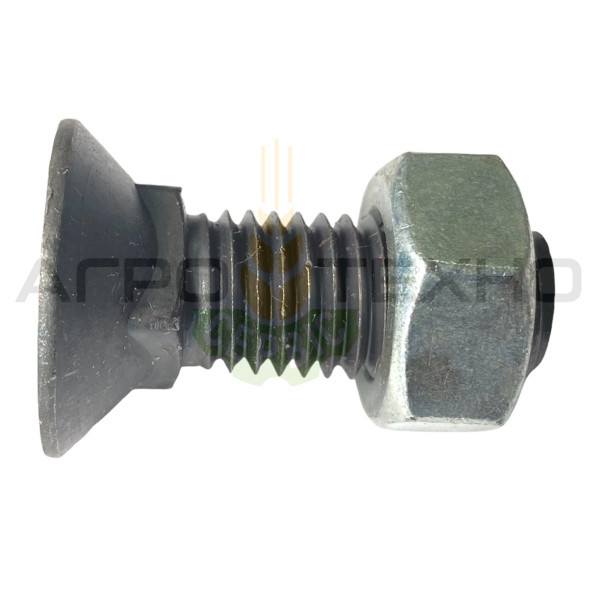 М14x40 DIN608 - Болт з гайкою для плуга (10.9) 