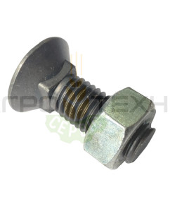 М14x40 DIN608 - Болт з гайкою для плуга (10.9) М14x40 DIN608 - Болт з гайкою для плуга (10.9)