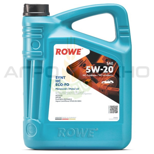 Rowe 5W-20 HIGHTEC SYNT HC ECO-FO / 5л Rowe 5W-20 HIGHTEC SYNT HC ECO-FO / 5л