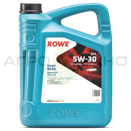 Rowe 5W-30 HIGHTEC SYNT RS HC / 5л Rowe 5W-30 HIGHTEC SYNT RS HC / 5л