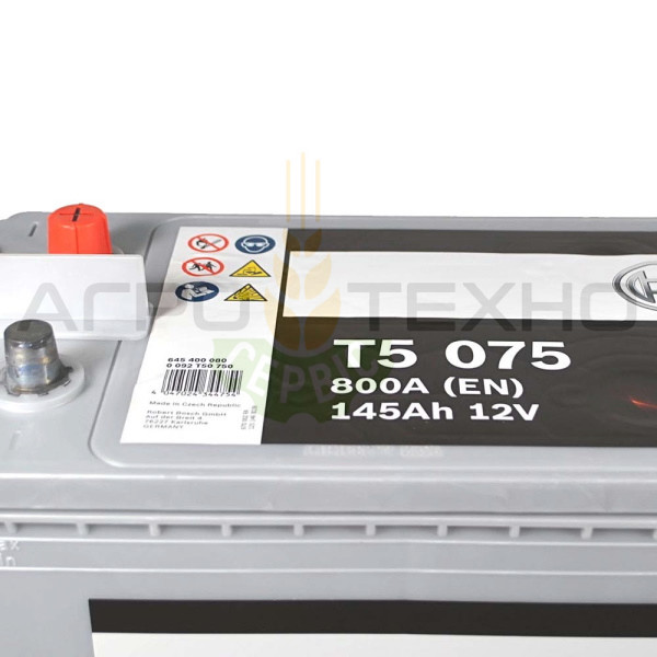 Bosch T5 075 145Ah 800A Bosch T5 075 145Ah 800A, Bosch T5 075, акумулятор Bosch T5 075, купити акумулятор Bosch 145, купити акумулятор бош 140, акумулятор 140, купити аккумулятор 145, якісний акумулятор 140, вантажні акумулятори Бош
