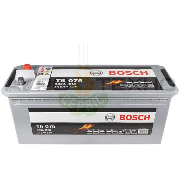 Bosch T5 075 145Ah 800A Bosch T5 075 145Ah 800A, Bosch T5 075, акумулятор Bosch T5 075, купити акумулятор Bosch 145, купити акумулятор бош 140, акумулятор 140, купити аккумулятор 145, якісний акумулятор 140, вантажні акумулятори Бош