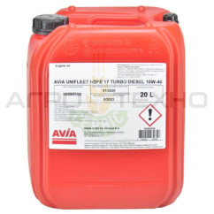 AVIA 10W-40 Unifleet HDFE17 Turbo Diesel / 20л