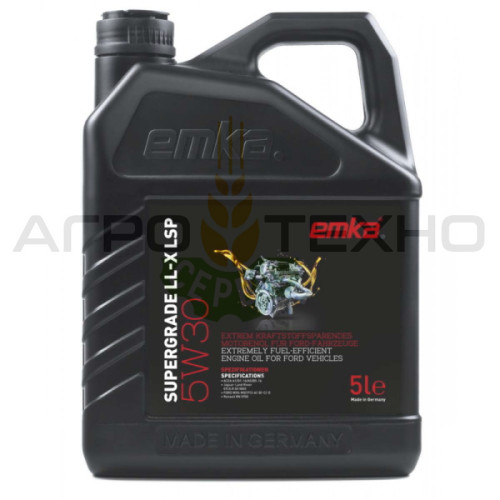 EMKA 5W-30 SUPERGRADE LL-X LSP / 5л