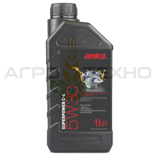 EMKA 5W-30 Superpower C-4 / 1л