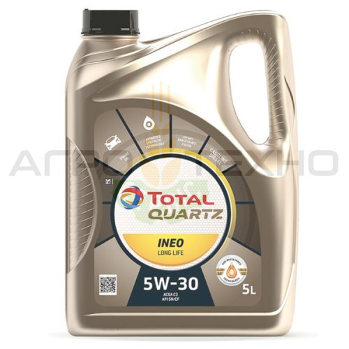TOTAL 5W-30 QUARTZ INEO LONG LIFE / 5л TOTAL 5W-30 QUARTZ INEO LONG LIFE / 5л
