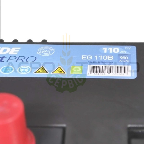 Exide 110Аh 950A Start PRO / EG110B Exide 110Аh 950A, Exide EG110B, акумулятор Exide EG110B, купити акумулятор Exide EG110B, акумулятор на John Deere, купити акумулятор на John Deere, акумулятор для трактора джон Дір, акумулятор на джон дір, аккумулятор ексайд