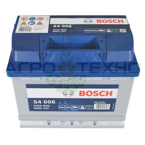 Bosch 60 Ah 540 A / S4 006 Bosch 60 Ah 540 A / S4 006