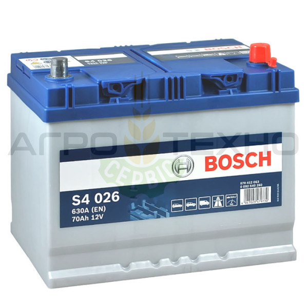 Bosch 70 Ah 630 A / S4 026 Bosch 70, Bosch S4 026, акумулятор Bosch S4 026, купити акумулятор Bosch S4 026, акумулятор Bosch 70, купити акумулятор Bosch 70, Бош 70, акумулятор Бош 70, купити акумулятор Бош 70, Bosch 70 630
