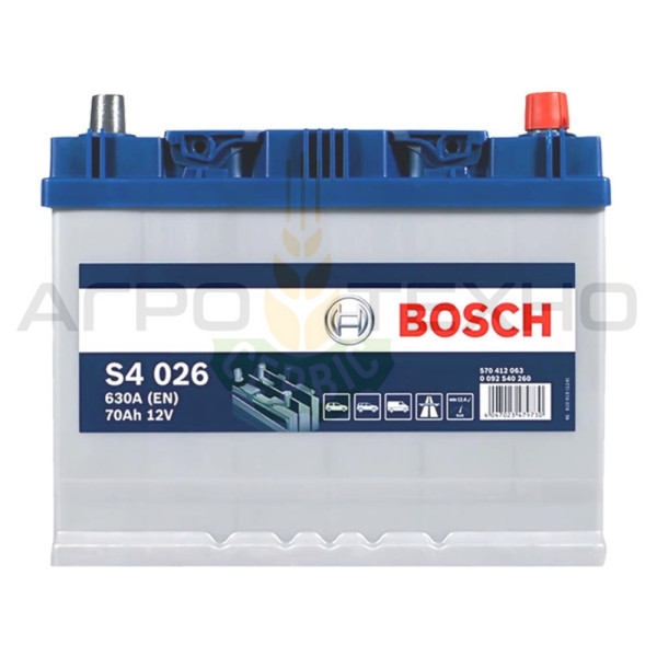 Bosch 70 Ah 630 A / S4 026 Bosch 70, Bosch S4 026, акумулятор Bosch S4 026, купити акумулятор Bosch S4 026, акумулятор Bosch 70, купити акумулятор Bosch 70, Бош 70, акумулятор Бош 70, купити акумулятор Бош 70, Bosch 70 630