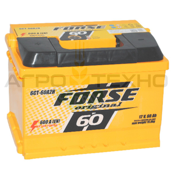 Forse 60 Ah 600 A L+ (лівий плюс) / 6CT-60A2H Forse 60, Forse 60 акумулятор, акумулятор Forse 60, форсе 60, акумулятор форсе 60, форсе 60 акумулятор, 6CT-60A2H акумулятор, акумулятор 6CT-60A2H, forse 6CT-60A2H, 6CT-60A2H forse, Форс 6CT-60A2H, акумулятор форс 60