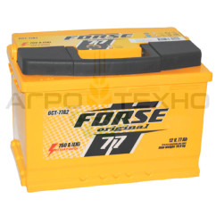 Forse 77 Ah 760 A R+ (правий плюс) / 6CT-77A2H