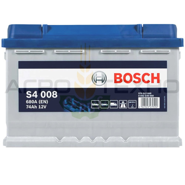 Bosch 74 Ah 680 A / S4 008 Bosch 74, Bosch S4 008, акумулятор Bosch S4 008, купити акумулятор Bosch S4 008, акумулятор Bosch 74, купити акумулятор Bosch 74, Бош 74, акумулятор Бош 74, купити акумулятор Бош 74, Bosch 74 680