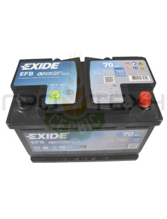 Exide 70Ah 760A EFB / EL700