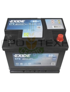 Exide 60Ah 640A EFB / EL600 Exide 60Ah 640A EFB / EL600