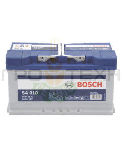 Bosch 80 Ah 740 A / S4 010 Bosch 80 Ah 740 A / S4 010