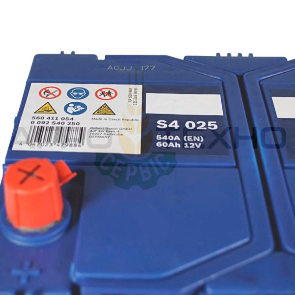 Bosch 60 Ah 540 A / S4 025 Bosch 60, Bosch S4 025, акумулятор Bosch S4 025, купити акумулятор Bosch S4 025, акумулятор Bosch 60, купити акумулятор Bosch 60, Бош 60, акумулятор Бош 60, купити акумулятор Бош 60, Bosch 60 540