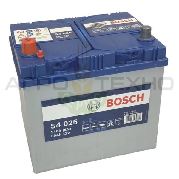Bosch 60 Ah 540 A / S4 025 Bosch 60, Bosch S4 025, акумулятор Bosch S4 025, купити акумулятор Bosch S4 025, акумулятор Bosch 60, купити акумулятор Bosch 60, Бош 60, акумулятор Бош 60, купити акумулятор Бош 60, Bosch 60 540