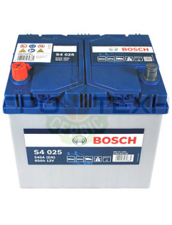 Bosch 60 Ah 540 A / S4 025 Bosch 60 Ah 540 A / S4 025