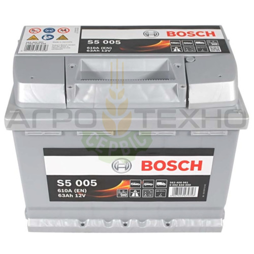 Bosch 63Ah 610 A / S5 005