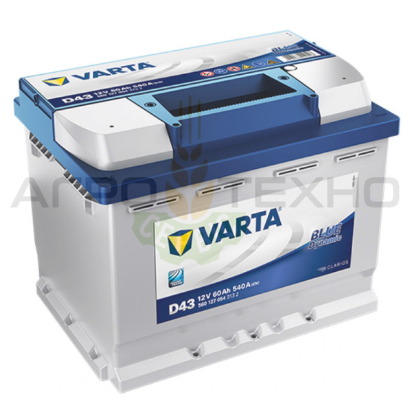 Varta 60 Ah 540 A / D43 Varta 60, Varta D43, акумулятор Varta D43, купити акумулятор Varta D43, акумулятор Varta 60, купити акумулятор Varta 60, Варта 60, акумулятор Варта 60, купити акумулятор Варта 60, Varta 60 540