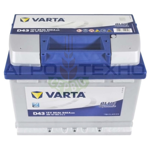 Varta 60 Ah 540 A / D43 Varta 60 Ah 540 A / D43