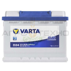 Varta 60 Ah 540 A / D24