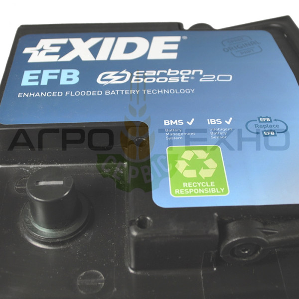 Exide 80Ah 800A EFB / EL800 Exide 80, Exide 80 EFB, Exide EL800, EL800 Exide, купити акумулятор Exide, Exide Переяслав, купити акумулятор Exide 80, Exide 80 800