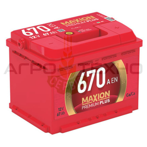 Maxion 60 Ah 670 A Premium Plus R+ / Україна Maxion 60 Ah 670 A Premium Plus R+ / Україна