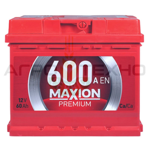 Maxion 60, Maxion 60 600, акумулятор Maxion 60, акб Maxion, акумулятори Maxion, maxion 60 Premium, максіон 60, акумулятор максіон