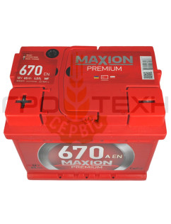 Maxion 65 Ah 670 A Premium L+ / Туреччина