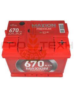Maxion 65 Ah 670 A Premium R+ / Туреччина Maxion 65 Ah 670 A Premium R+ / Туреччина