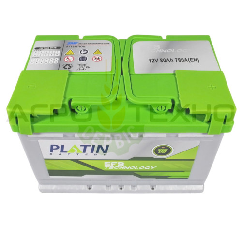 Platin EFB 80Ah 780A Platin EFB 80Ah 780A