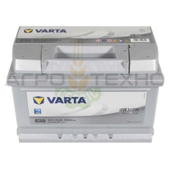Varta 74 Ah 750 A / E38