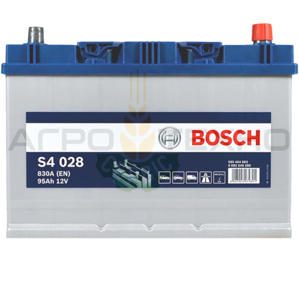 Bosch 95 Ah 830 A / S4 028 Bosch 95, Bosch S4 028, акумулятор Bosch S4 028, купити акумулятор Bosch S4 028, акумулятор Bosch 95, купити акумулятор Bosch 95, Бош 95, акумулятор Бош 95, купити акумулятор Бош 95, Bosch 95 830