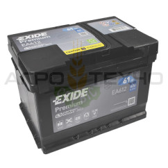 Exide 61Ah 600A Premium / EA612