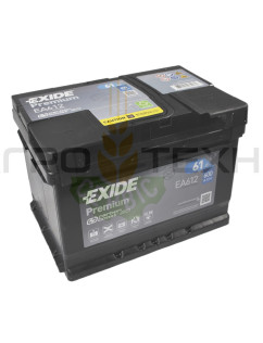Exide 61Ah 600A Premium / EA612 Exide 61Ah 600A Premium / EA612