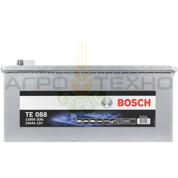 Bosch 240Ah 1200A / TE 088 Bosch 240, акумулятор Bosch 240, Bosch TE 088 240Ah 1200A, Bosch TE 088, акумулятор Bosch TE 088, купити акумулятор Bosch 240, купити акумулятор бош 240, акумулятор 240, купити аккумулятор 240, якісний акумулятор 240, вантажні акумулятори Бош