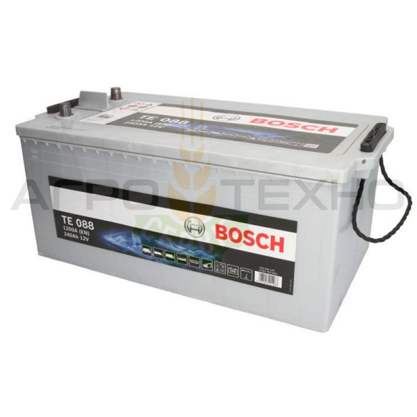 Bosch 240Ah 1200A / TE 088 Bosch 240, акумулятор Bosch 240, Bosch TE 088 240Ah 1200A, Bosch TE 088, акумулятор Bosch TE 088, купити акумулятор Bosch 240, купити акумулятор бош 240, акумулятор 240, купити аккумулятор 240, якісний акумулятор 240, вантажні акумулятори Бош