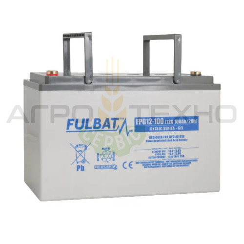 Fulbat 100Ah 20H Gel / FPG12100 Fulbat 100Ah 20H Gel / FPG12100