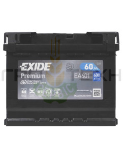 Exide 60Ah 600A Premium / EA601