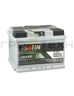 Platin Silver 60Ah 600A R+