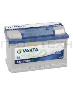 Varta 72 Ah 680 A / E43