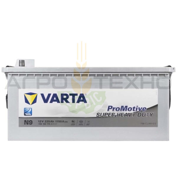 Varta 225 Ah 1150 A / N9 Varta 225, акумулятор Varta 225, Varta N9 225Ah 1150A, Varta N9, акумулятор Varta N9, купити акумулятор Varta 225, купити акумулятор варта 225, акумулятор 225, купити аккумулятор 225, якісний акумулятор 225, вантажні акумулятори варта