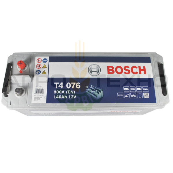 Bosch 140Ah 800A / T4 076 Bosch 140, акумулятор Bosch 140, Bosch T4 076 140Ah 800A, Bosch T4 076, акумулятор Bosch T4 076, купити акумулятор Bosch 140, купити акумулятор бош 140, акумулятор 140, купити аккумулятор 140, якісний акумулятор 140, вантажні акумулятори Бош