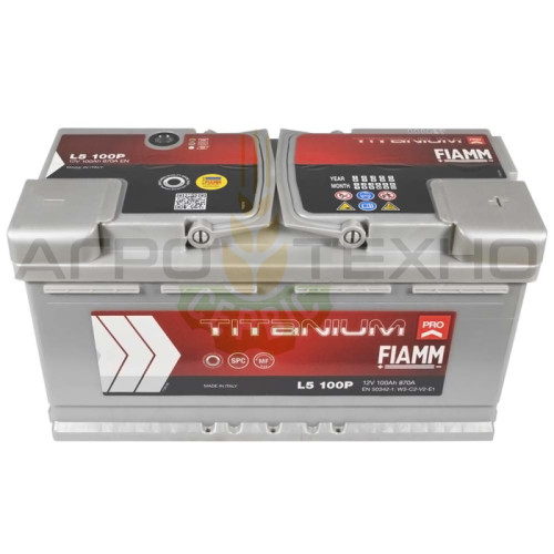 Fiamm 100Ah 870A / L5 100P Fiamm 100Ah 870A / L5 100P