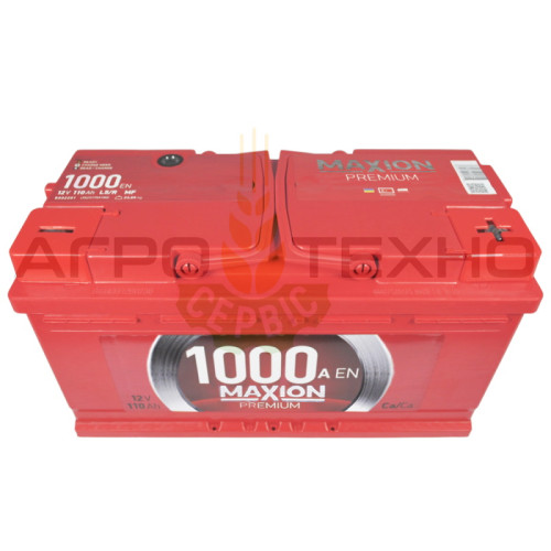 Maxion 110 Ah 1000 A Premium R+ / Туреччина Maxion 110 Ah 1000 A Premium R+ / Туреччина