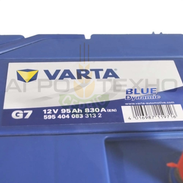 Varta 95 Ah 830 A / G7 Varta 95, Varta G7, акумулятор Varta G7, купити акумулятор Varta G7, акумулятор Varta 95, купити акумулятор Varta 95, Варта 95, акумулятор Варта 95, купити акумулятор Варта 95, Varta 95 830